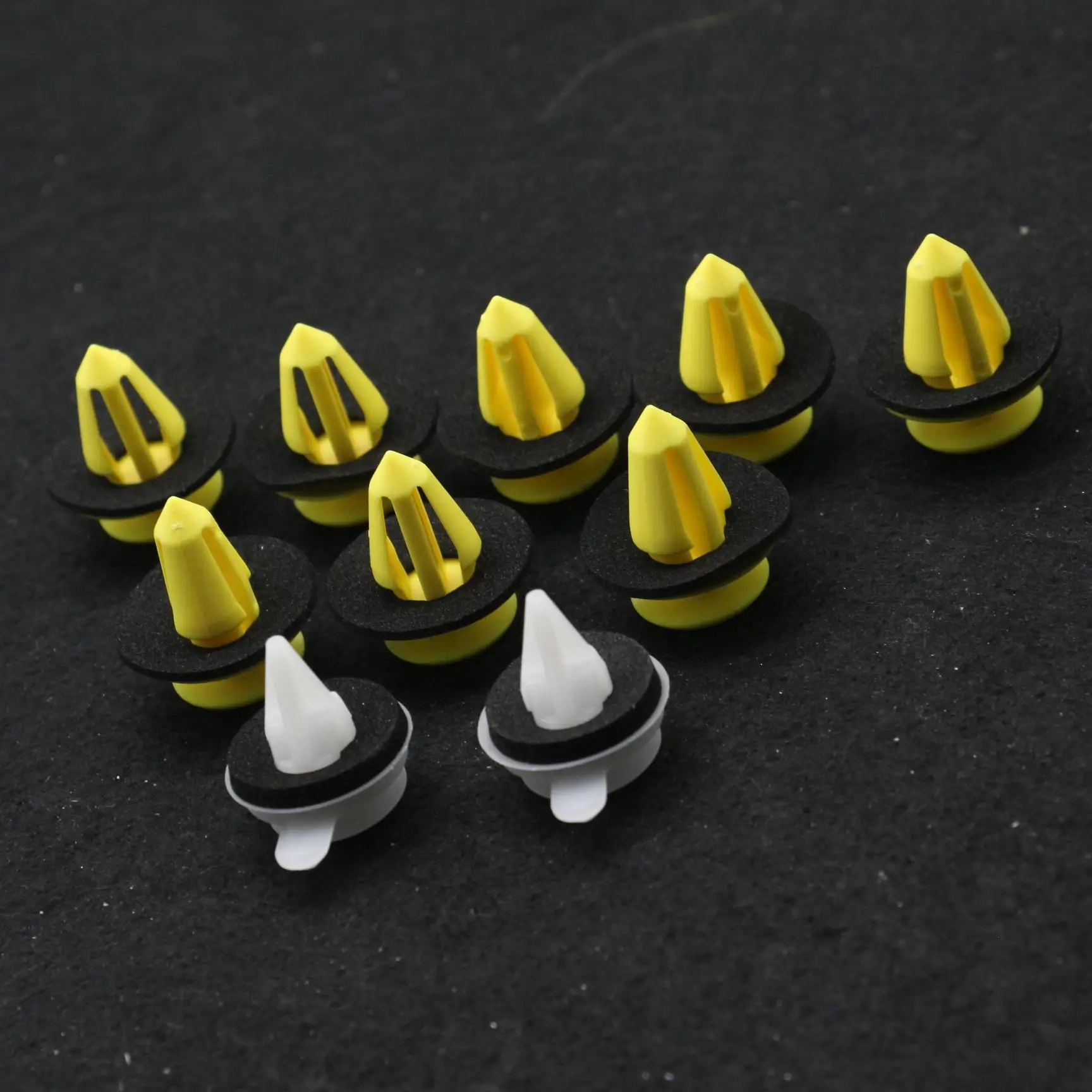 

Комплект зажимов для крепления бокового корпуса, 10 шт., верхняя и нижняя накладка для Land Rover Discovery LR3 LR4 IPN500050 DYC500020