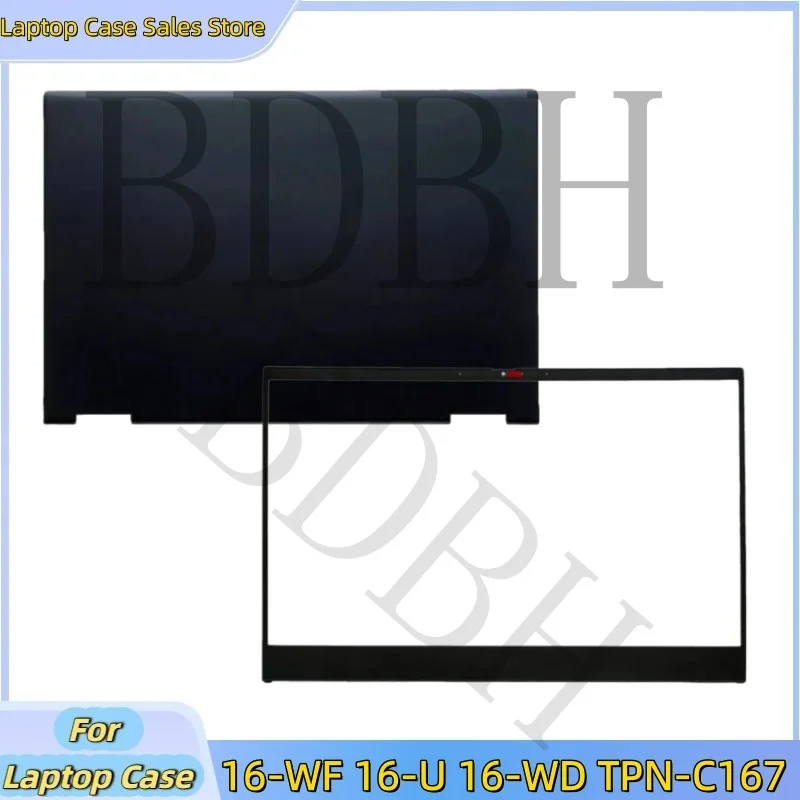 New laptop For 16-WF 16-U 16-WD TPN-C167 Rear Lid Lcd Back Cover/Front Bezel