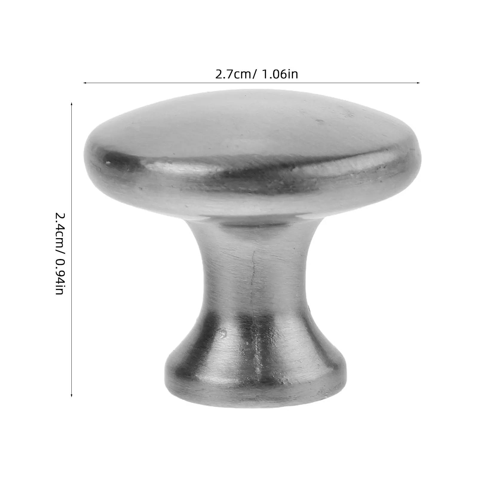 10 Pcs Alloy Cabinet Knobs Zinc Iron Material Single Hole Design Dresser Pulls Closet Door H les Furniture Hardware