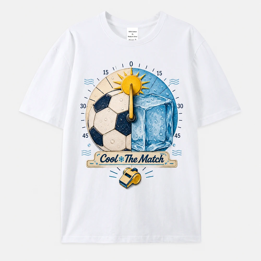 

Dynamic Sports T Shirt Football Match Print Game Watching Party Outfit Fellow Supporters Gathering Daily Casual Wear Fans Gift
