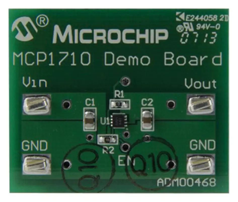 

MICROCHIP ADM00468 EVALUATION BOARD LDO