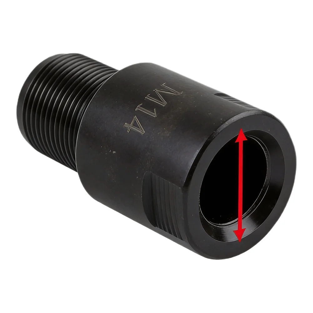 Angle Grinder Adapter for Straight Grinder Function with 3mm 6mm Collet Options and 10mm 14mm Thread Mounting Support