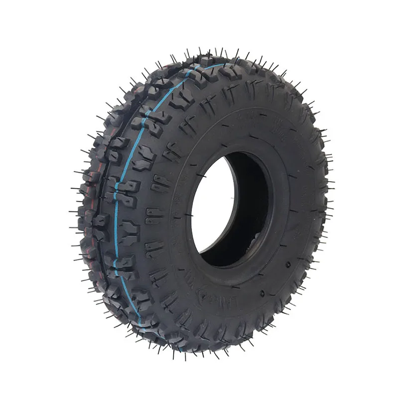 4.10-4 Pneumatic Tires outer tire 4.10/3.50-4 Inner Tube for ATV Quad Go Kart 47cc 49cc Chunky Fit All Models 4