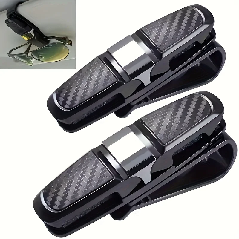 1pcs General Motors Sun Visor Clip Spectacle Frame Card Holder Vehicle Item Retention Clip Automotive Accessories