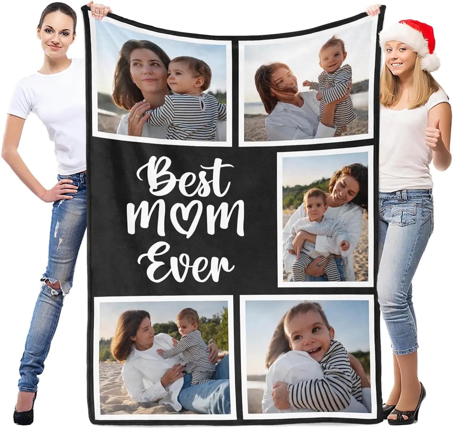 Benutzer definierte Decken mit Fotos, personal isierte Decken, benutzer definierte Bilder Decken, benutzer definierte Foto geschenke für Muttertag zu Mama