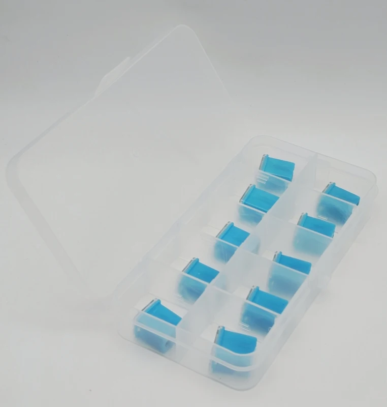 

10 шт. комплект предохранителей коробки Jcase 20A/30A/40A квадратные предохранители Jcase низкопрофильный предохранитель в форме коробки для внедорожников, автомобилей, грузовиков, лодок, автомобилей
