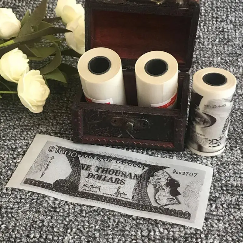 Mini Thermal Printers Stickers 57x30mm Thermal Printer Sticker Refill Self-Adhesive Label Thermal Printer Sticker Roll