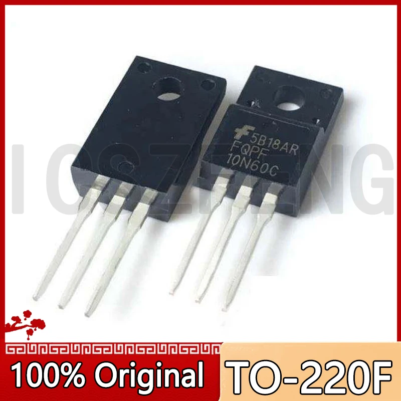 10Pcs/lot New FQPF10N60C FQPF10N60 10N60 10N60C TO-220F