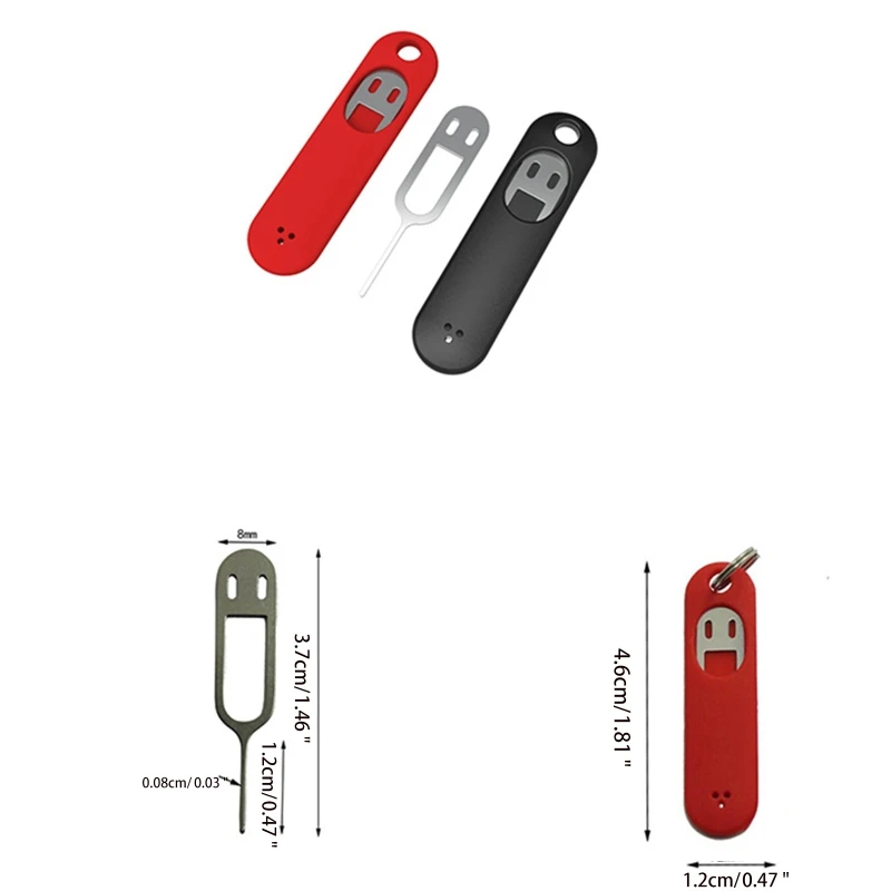 Herramienta extracción tarjeta Universal con llavero desmontable para modelos herramienta Universal