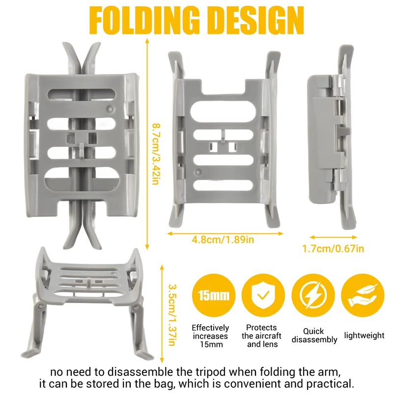 Шасси для DJI Mavic Mini/Mini 2/Mini SE, быстросъемная высота, защита для ног, аксессуары для удлинителей ног