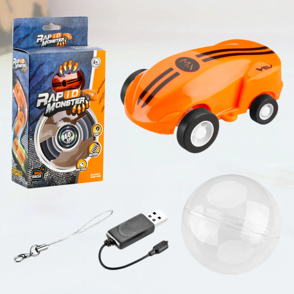 360 องศามินิรถ Stunt USB ชาร์จพ็อกเก็ตมินิของเล่นรถแข่งรุ่นของเล่นเด็กรถ Stunt Car (สีสุ่ม)