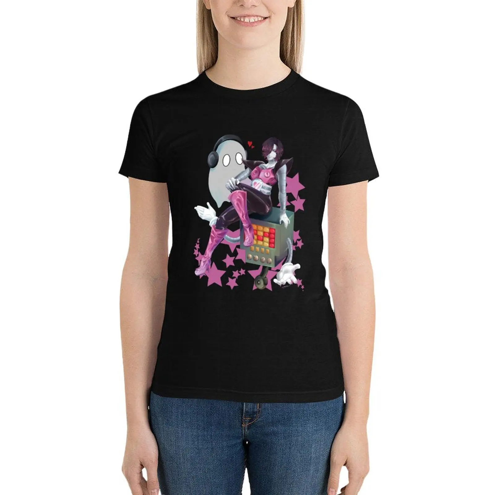 Undertale - Mettaton EX (Alternate) T-Shirt Blouse Aesthetic clothing Female clothing Women t shirt