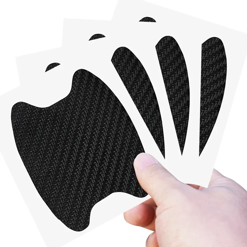 8 قطعة باب السيارة ملصق السيارات مقبض المضادة للخدش طبقة حماية لأودي C7 C6 C5 B5 B6 B7 B8 B9 D3 Q3 Q5 Q7 TT A1 A3 A4 A5 A6 A7