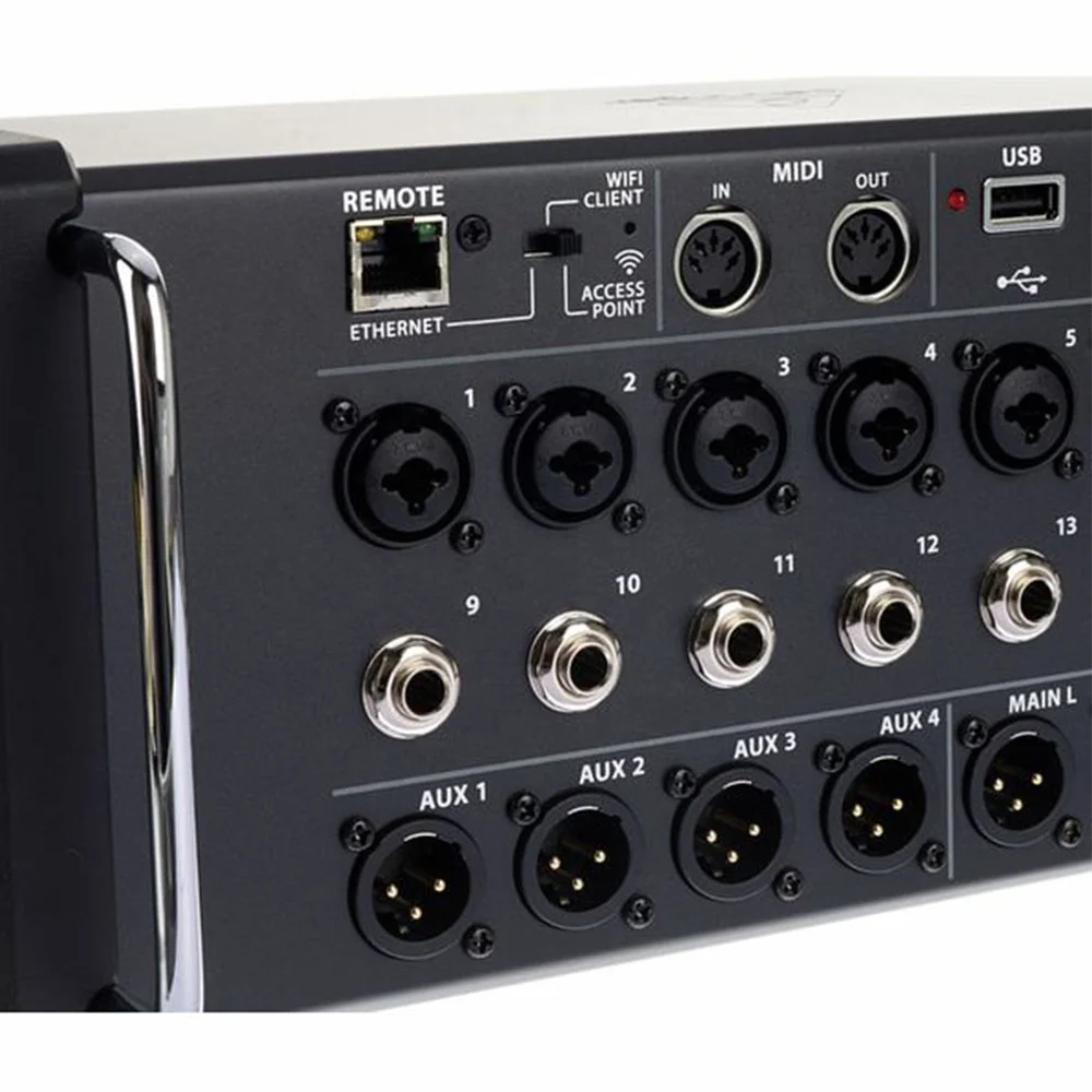 X Air Series XR16 Consola digital de 16 canales Sistema de sonido de audio Mezclador digital en rack con control remoto
