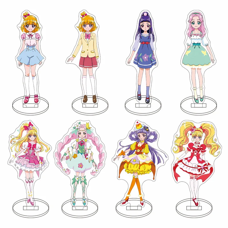 Cosplay-Spielzeug für Fans, Geschenke, beliebtes Anime, Futari wa Pretty Cure, Acrylständer, HD-Figur, Modellzubehör, ca. 15 cm