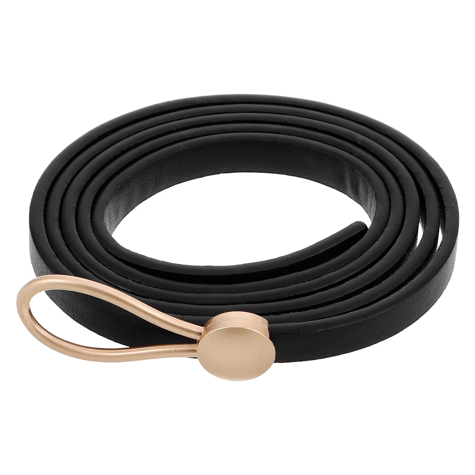

Women PU Knot Belt Skinny Adjustable Thin Waist Tie Belt Slim Waist Chain for Dress Jeans Fashion Ladies Belts for Dresses Wide