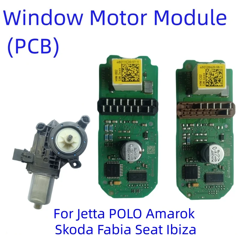 Image of Fensterheber-Modul PCB-Leiterplatte für Jetta POLO Amarok Skoda Fabia Seat Ibiza 6j 6R0959801 6R0959802 6R0959811 6R0959812