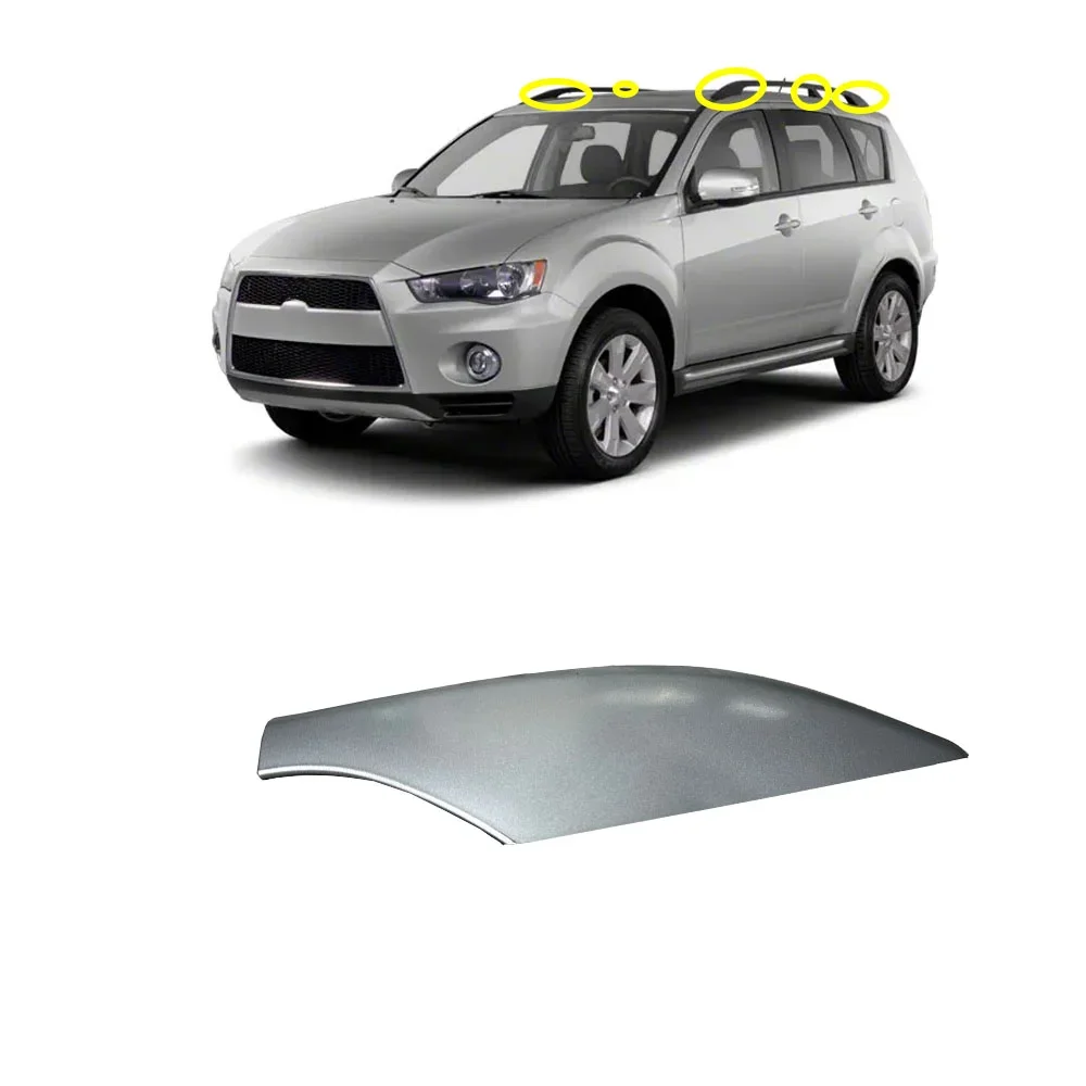 

1 Piece Roof Rack Cover for Outlander EX CW 2007-2012 Rack Board for Airtrek Plastic Dirty Cover Decoration Cover No Painting