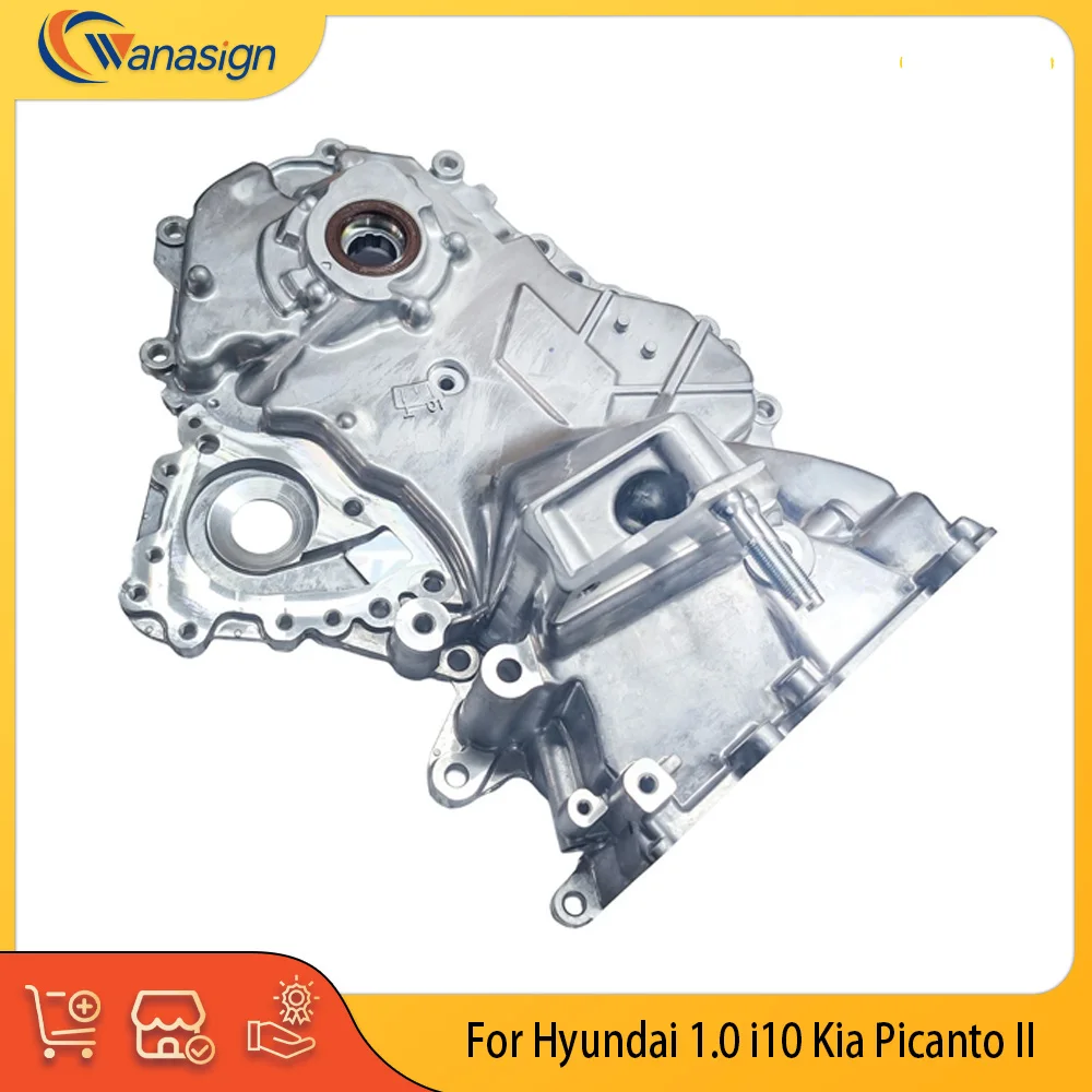 

Engine Parts Oil Pump Cover Fit 1.0 L L4 Gas G3LA For Hyundai 1.0 i10 Kia Picanto II 11-17 21350-04111 21350-04112 21350-04120