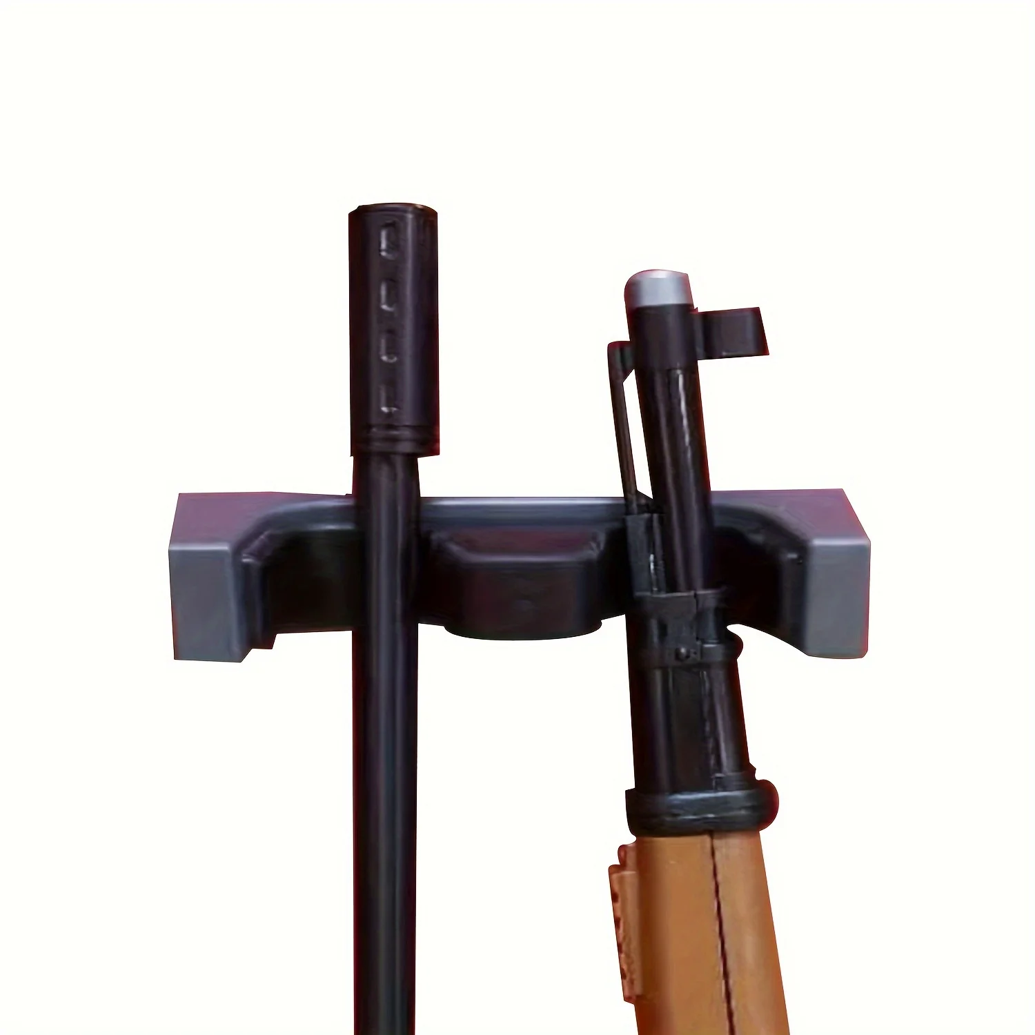 

FANDAO Safe Deposit Box Magnetic Gun Holder Securely Mounts 2 Firearms Gun Holder For Barrel Rest Storage Collection Exhibition