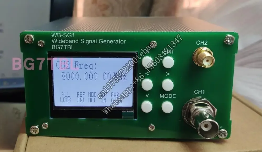 1pcs  Wb-sg1 1 1 Hz-8 GHz Signal Source Signal Generator On Off Modulation Of High Frequency Radio Frequency 8g