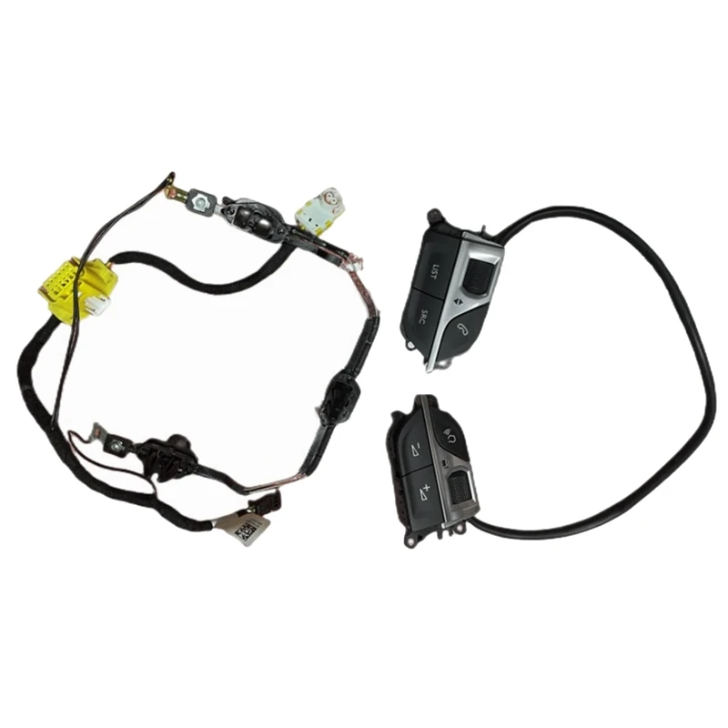 Steering Wheel Wire Harness+Multifunctional Switch Buttons Assy 9812313777 98255044ZD For Peugeot 208 4008 Citroen C5 C3