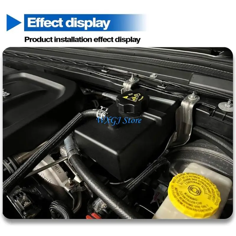 

37JE Front Engine Coolant Reservoir Expansion Bottle System for 2018-2024 68364312AC 68364312AA Replacement Part