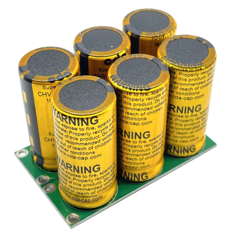 

1Set CDA 16V16.6F Series Connection Automobile Rectifier Module 2.7V100F Small Group For Backup Power Supply Improve Energy