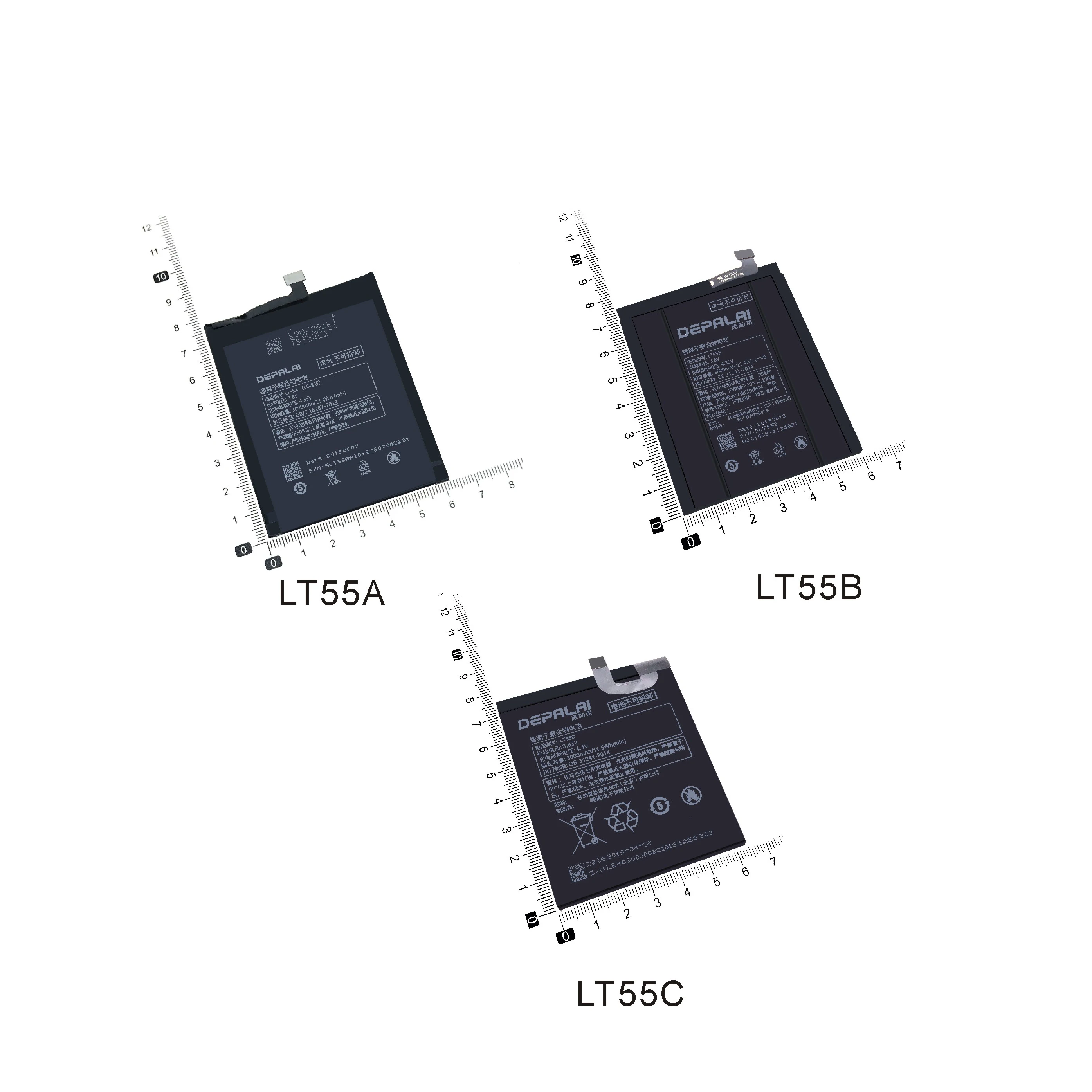 LT55A LT55B LT55C Battery For Letv LeEco Letv 1 pro X800 X600 X660 1S X500 X507 X509 X501 X502 Batteries