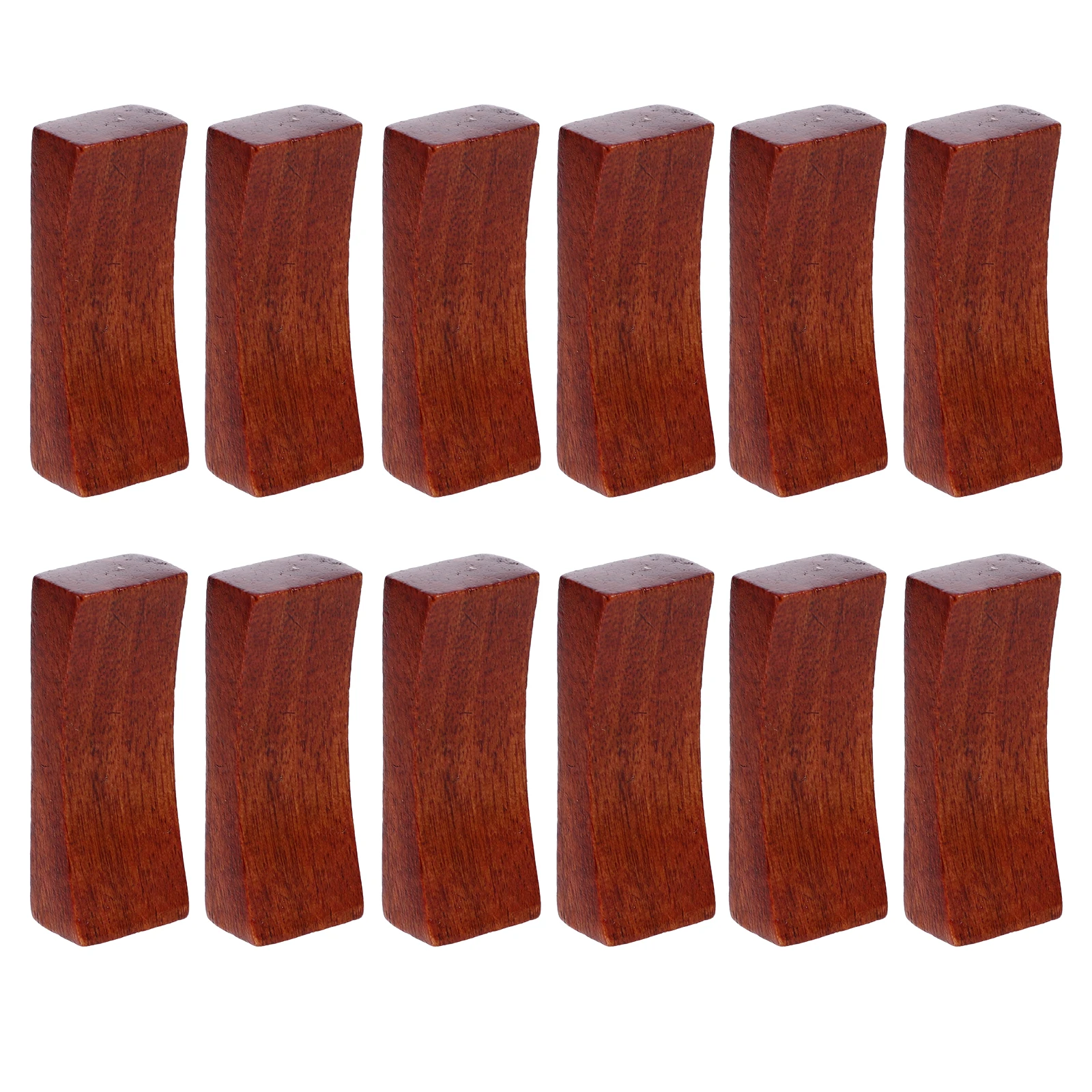 

12pcs Chopsticks Rest Japanese Wood Holder Lightweight Environmental Table Accessory Spoon Fork Rest