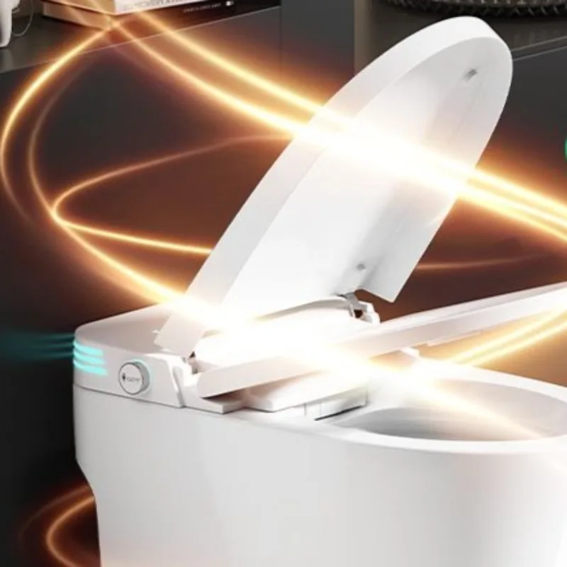 Minimalistisch vloer slim toilet Japans sanitair multifunctionele organizer Smart toiletschuim stoelhoes Slimme Wc meubelen