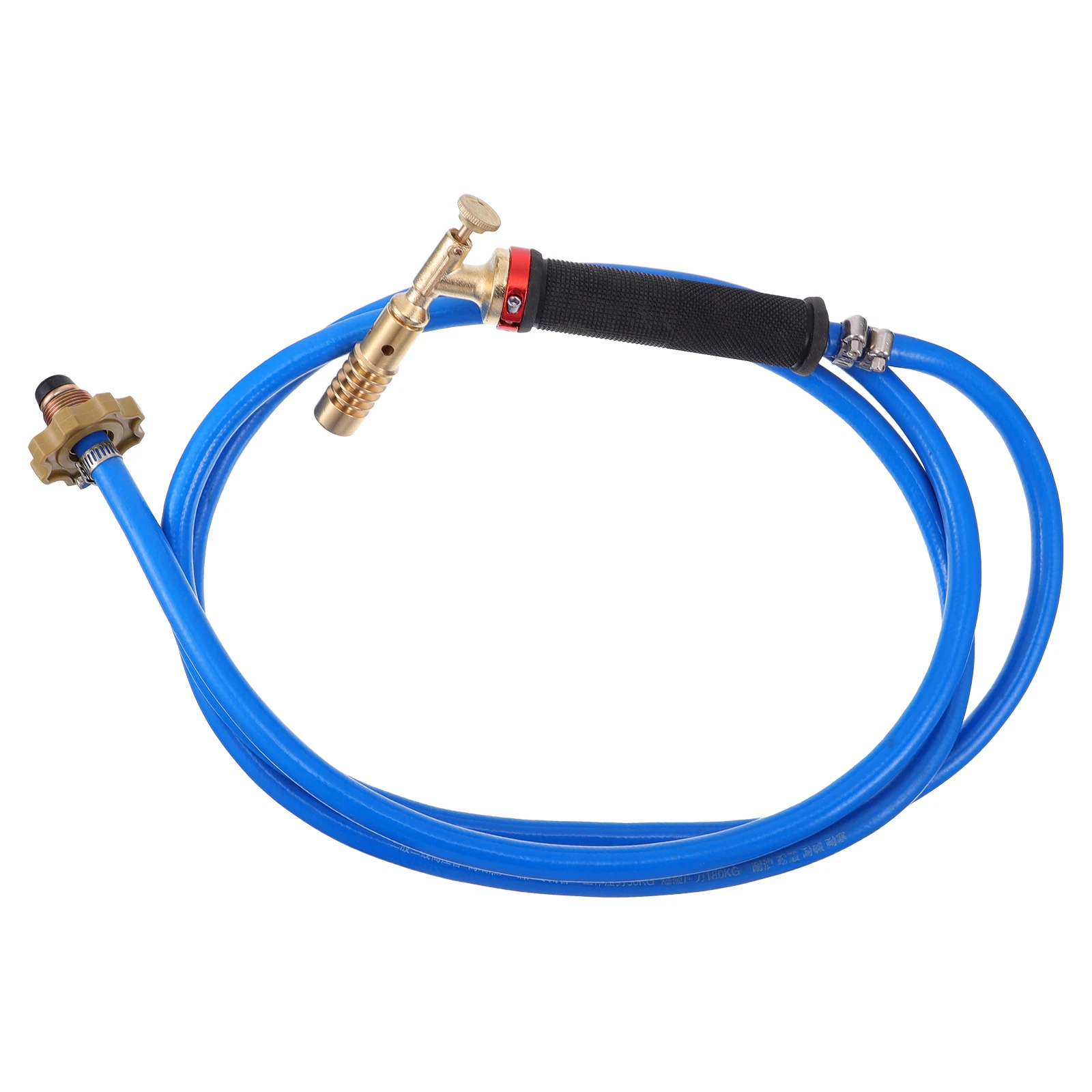 

Full Copper Brazing Gun Liquefied Gas Torch Welding Flame High Temperature Tool Kit Repair Heating Mechanical Parts Easy Operate