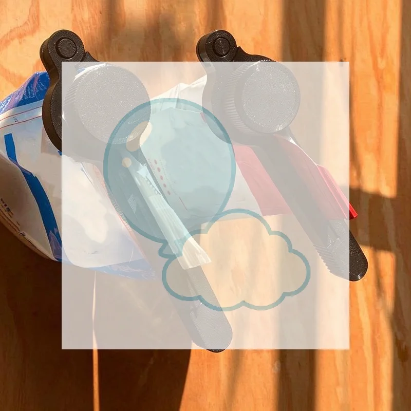 1Pcs Heavy-duty Food Grade Plastic Sealing Clip For Sealing Coffee Bags Suitable For Fresh Sealing Of Common Openings