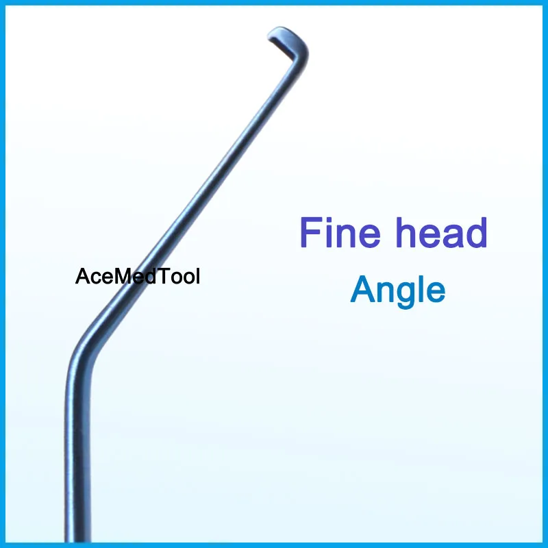 Ophthalmic Nucleus Splitter Hack Core Knife Angle Type Titanium Micro Surgical Instrument Ophthalmic 117mm Length