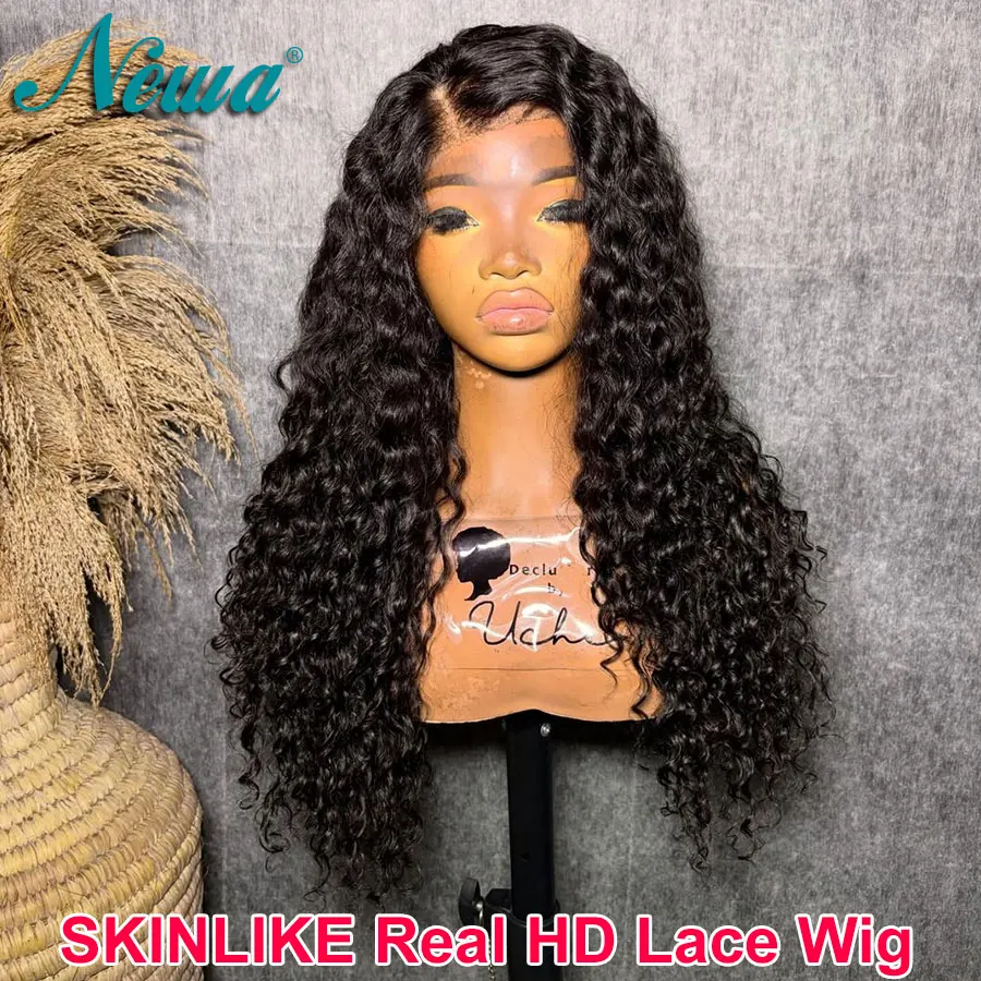 

Newa Hair Glueless HD Wig 5x5 6x6 7x5 HD Парик с кружевной застежкой Предварительно выщипанные человеческие волосы 13x6 Real HD Lace Frontal Wig Отбеленные узлы