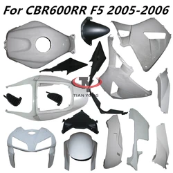 Injection Plastic parts For CBR600RR F5 2005 2006 CBR600 CBR 600 RR Motorcycle Unpainted Bodywork Fairing Components ABS