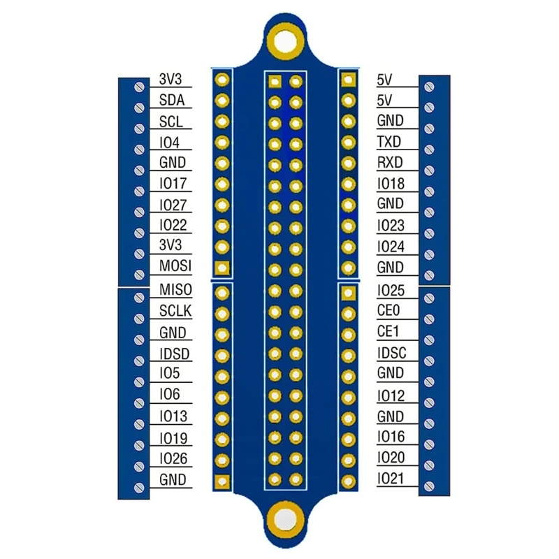 for Micro GPIO Terminal Block Board Module Expansion Board Micro Connector for 4B/3B+ Dropship