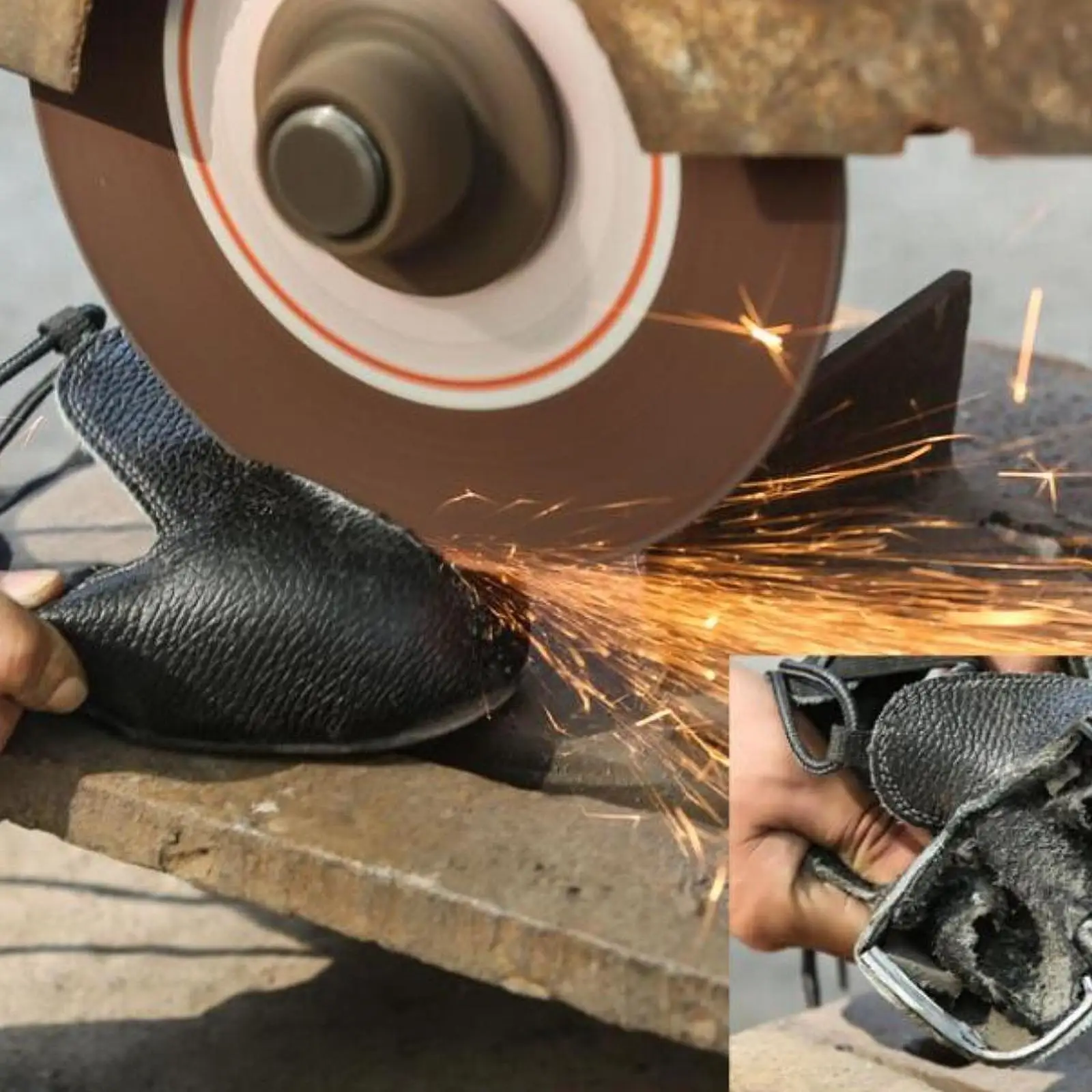 safety-shoe-cover-anti-smash-adjustable-toe-protector-universal-foot-protection-overshoe-for-industry-workplace-men-women