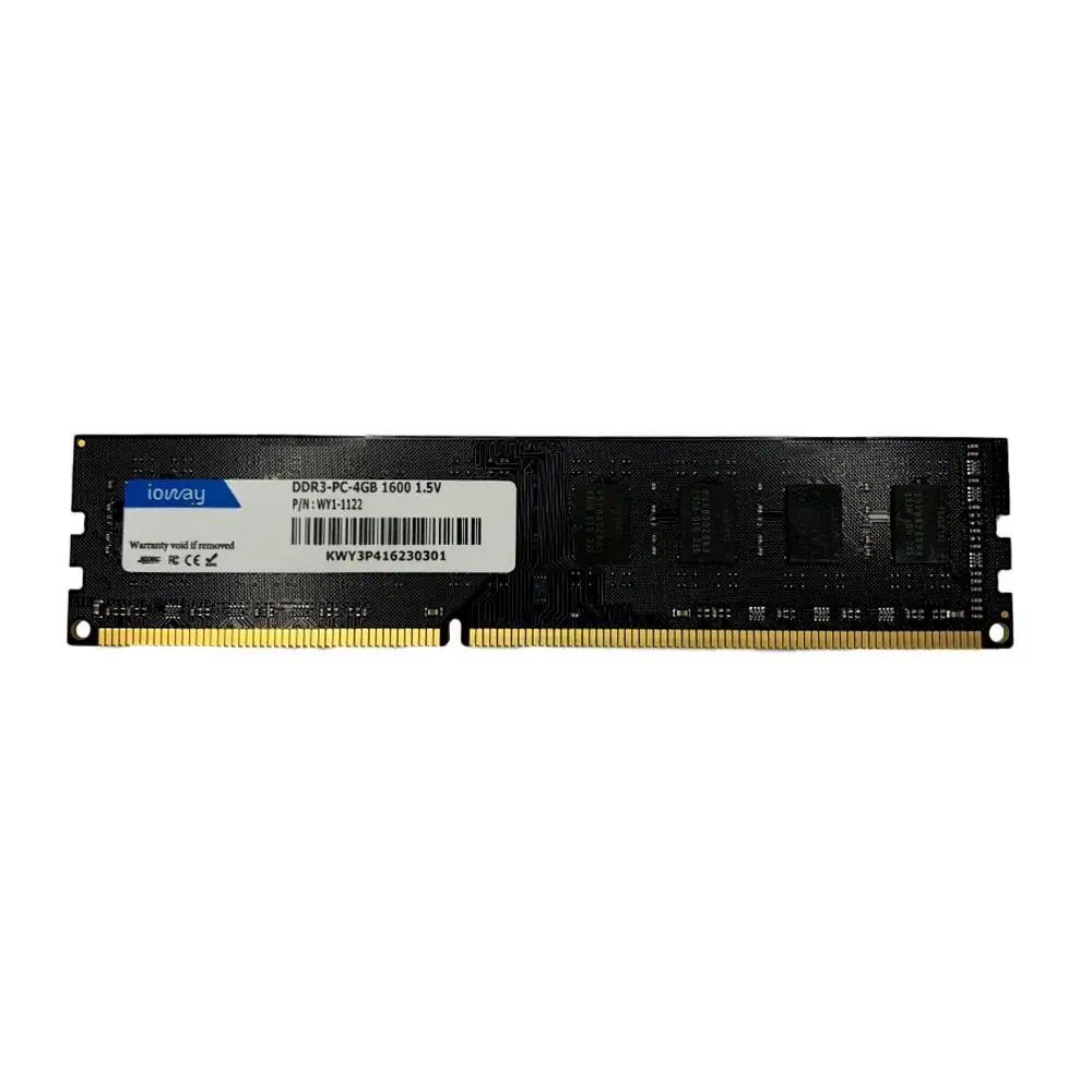 Memory 4Gb DDR3 1600Mhz Udimm Ioway