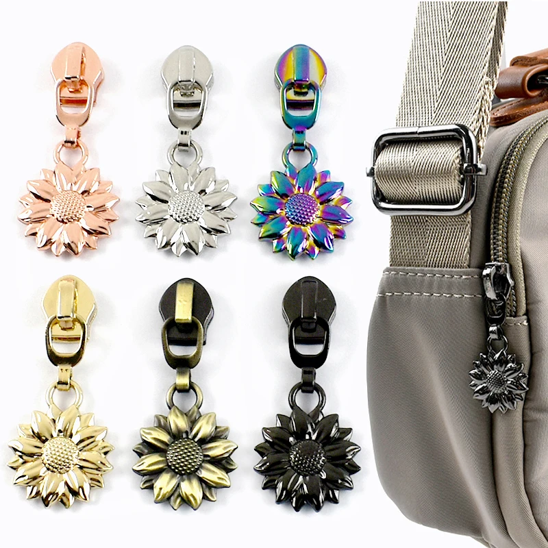 

5-30Pcs Meetee 5# Zipper Sliders for Nylon Zips Bag Garment Pocket Closure Zippers Puller Sewing Zip Head Repair Kit Accessories