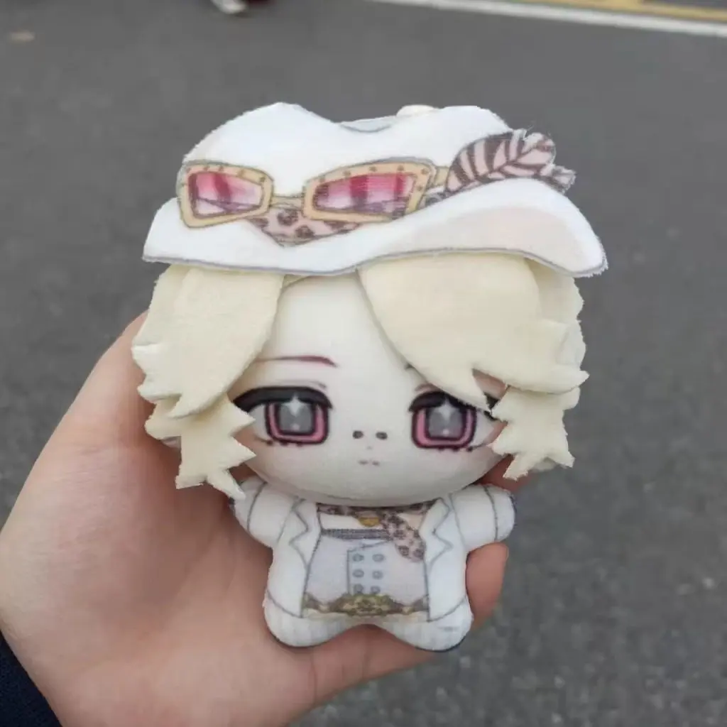 Anime Surrounding Cotton Pendant Doll Toys Game Identity V Prospector Novelist Embalmer 10cm Cotton Dolls Kids New Year Presents