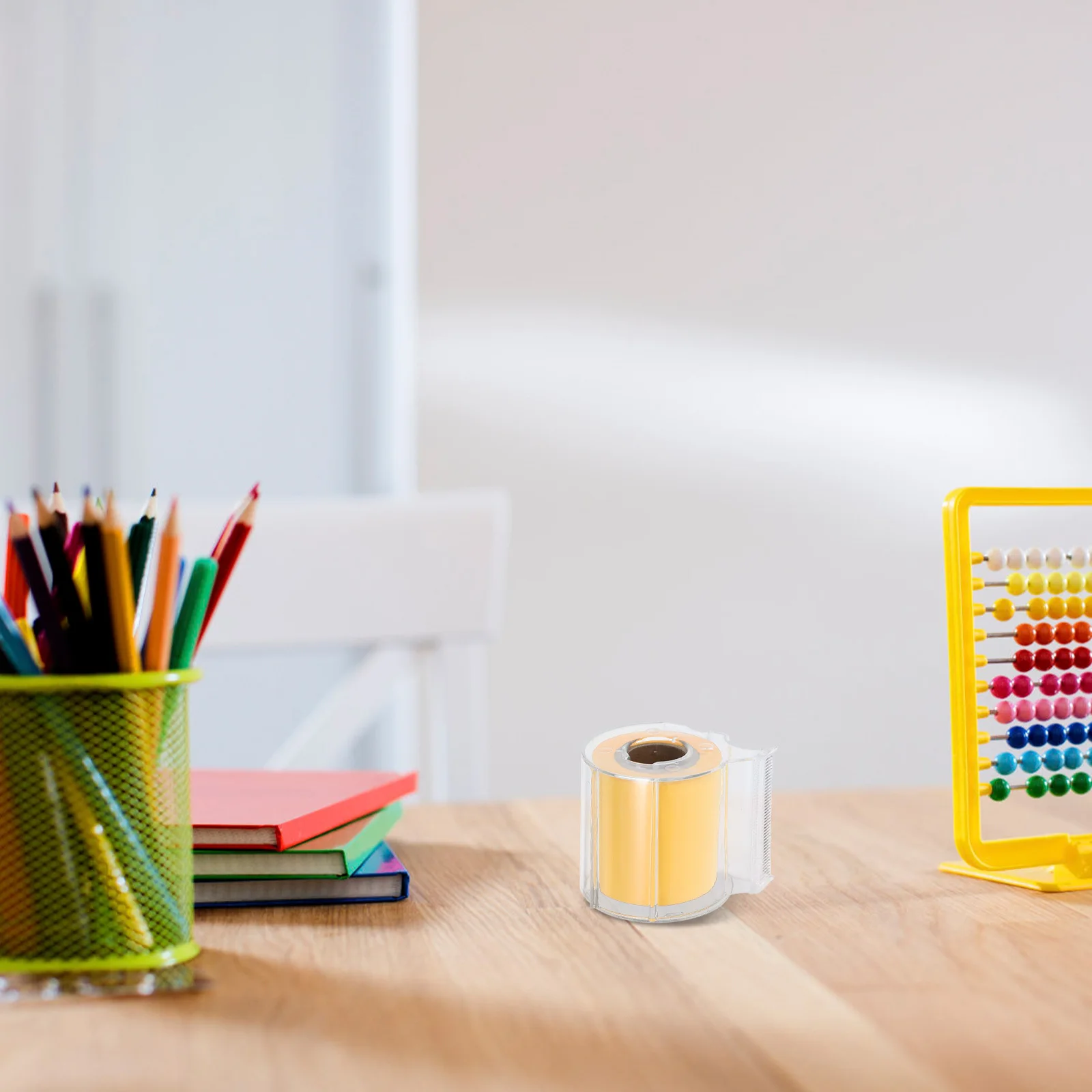 

1 Roll Portable Sticky Notepad Tape High Adhesion Tearable Memo Notes Multi-Function Note Roll Office Home Memo Sticker