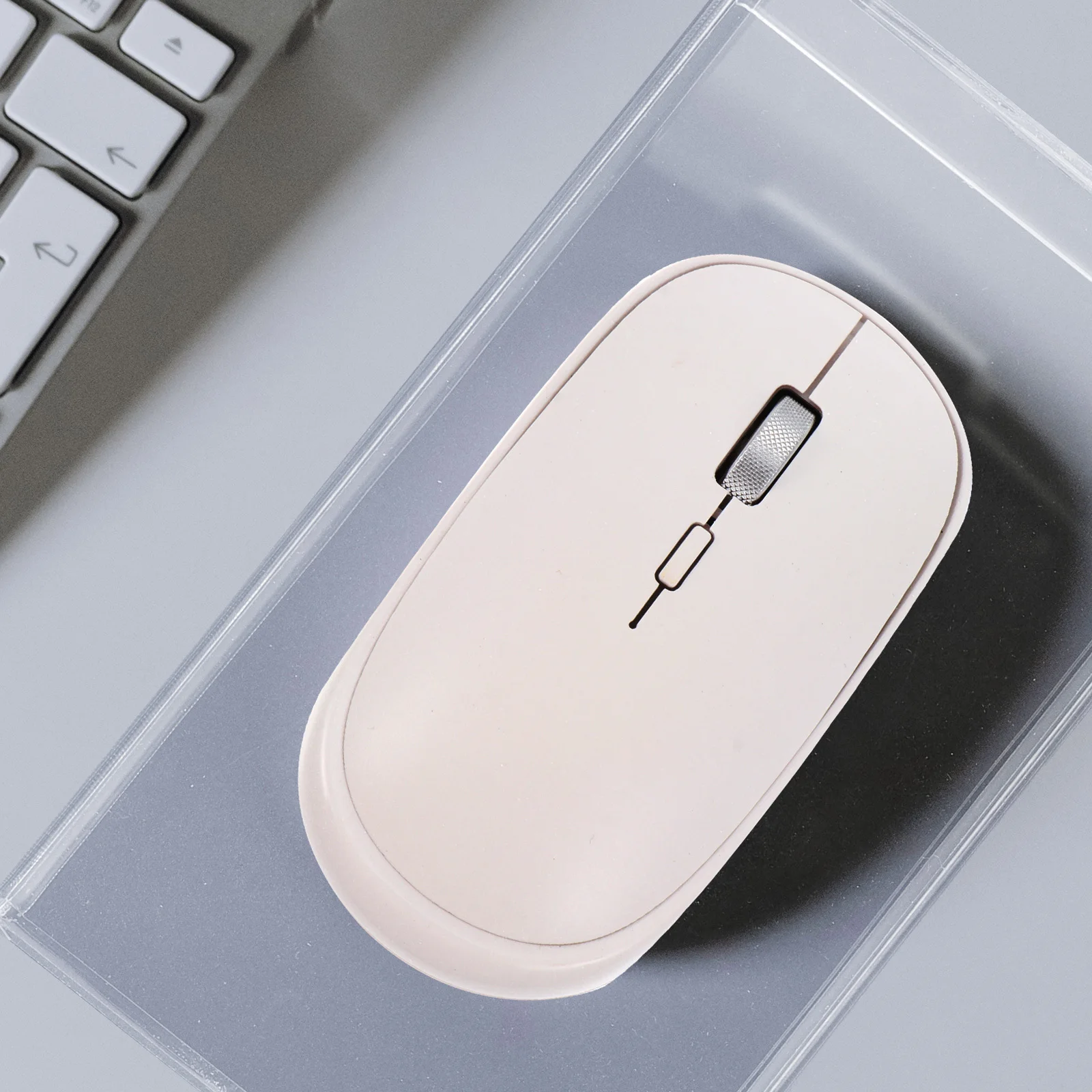 

Transparent Mouse Cover Acrylic Protective Case For Computer Wireless Laptop Household Dust Water Spill Proof Clear