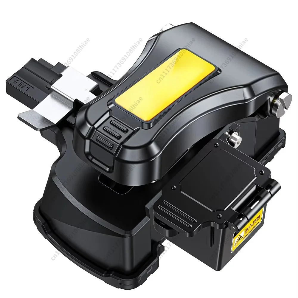 One-step Knife Optical Fiber Cutter High Precision Fiber Cleaver with Scrap Box Fiber Optic Cleaver Cutting