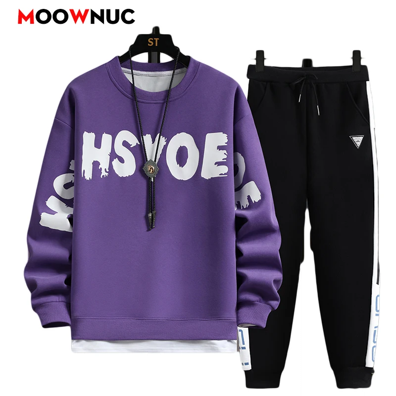 

Spring Men's Casual Sets Men's Clothing Sportswear Sweatshirt Hoodies + Short Sportswear Jogger Male Fashion Tracksuits Hombre