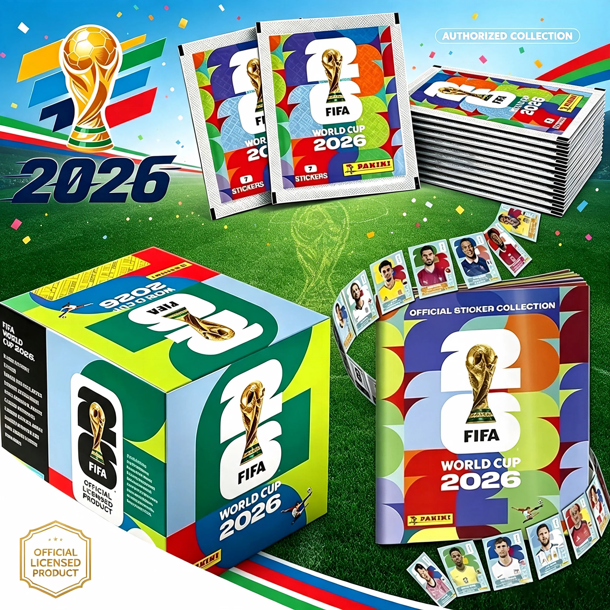 Origami Paper Set - International Version Panini 2026 FIFA World