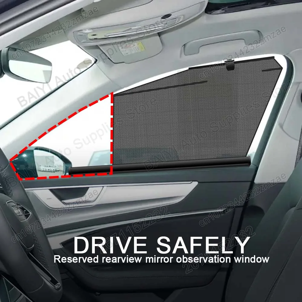 Car sunshade For Audi A6 Side window, sunscreen and UV protection curtains, Customizable Car windows Sun visor Auto Accessories