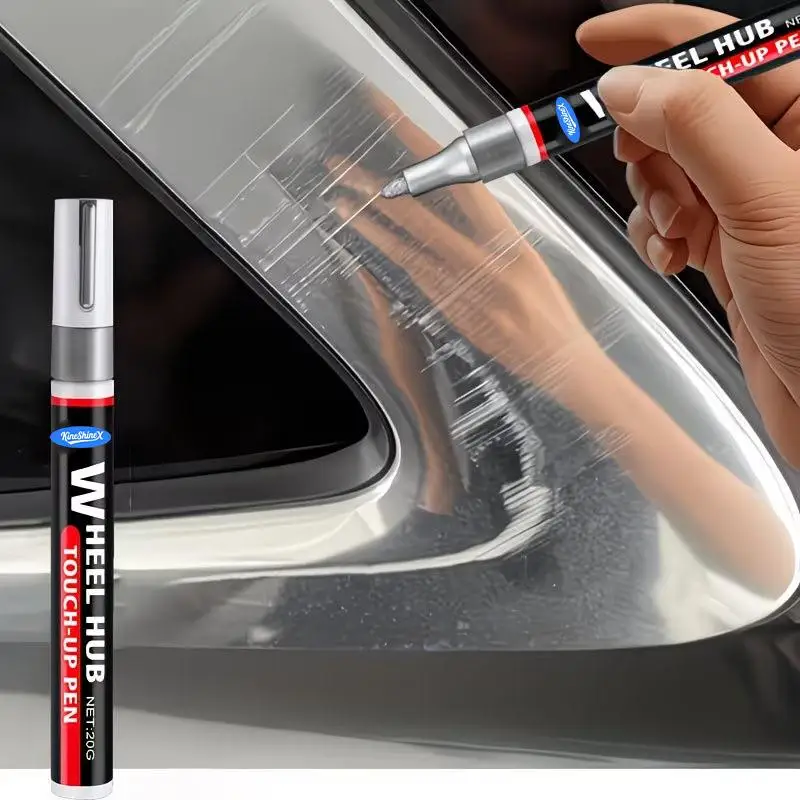 【CMO】Car Chrome Repair Touch Up Pen Metal Emblem Wheel Hub Scratch Remover Anti Rust Chrome Plating Marker Auto Restoration Tool