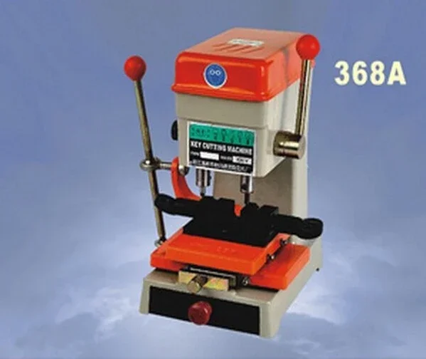 Locksmith Tools Multifunctional Vertical Key Duplicating Machine Manual Key Cutting Machine for 368A 220V 200W