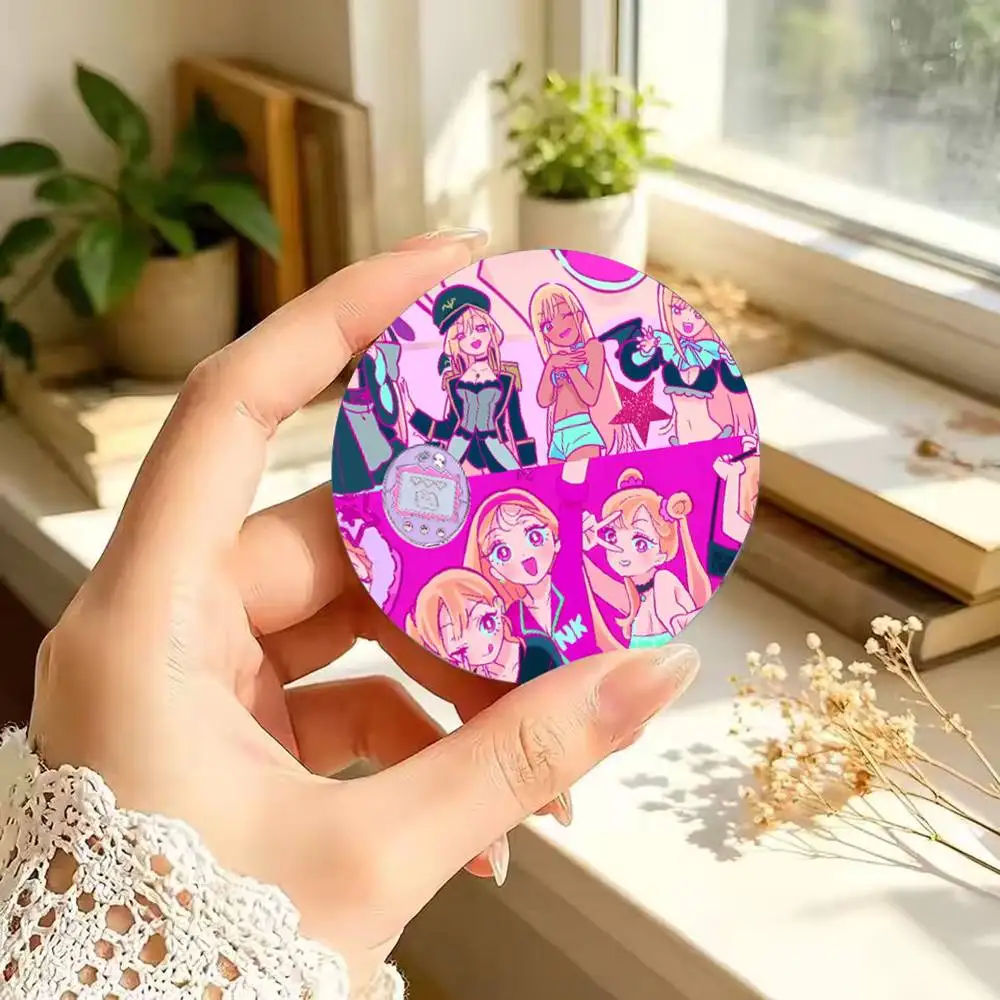 My Dress Up Darling M-Marin Cartoon 25 32 44 58 75mm Round Badges Brooches Lapel Pins Fashion Accessory Holiday Present Gift